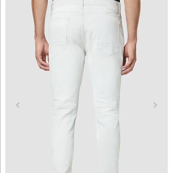 HUDSON Zack Moto Skinny Jean SIZE 34 NWOT - Picture 4 of 15
